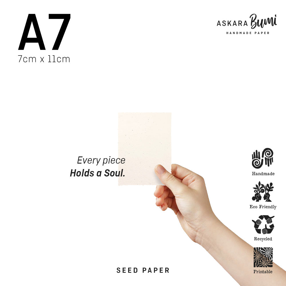 Kertas Benih Plantable Seed Paper