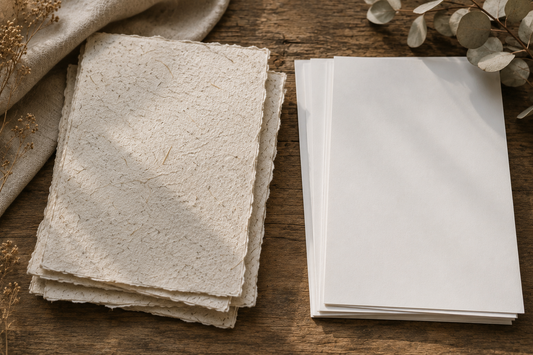 Perbedaan Handmade Paper dan Kertas Biasa
