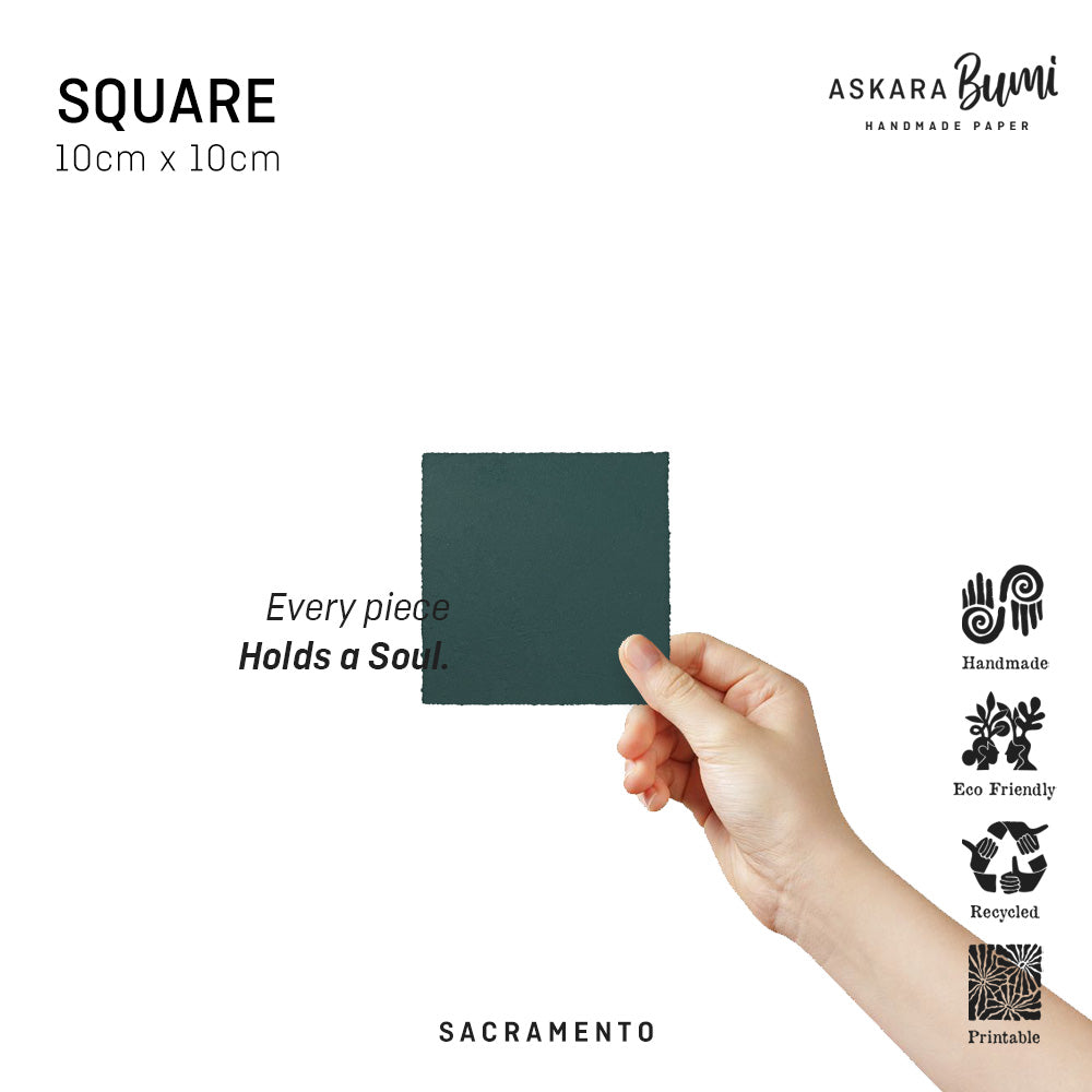 Kertas Handmade Daur Ulang Sacramento