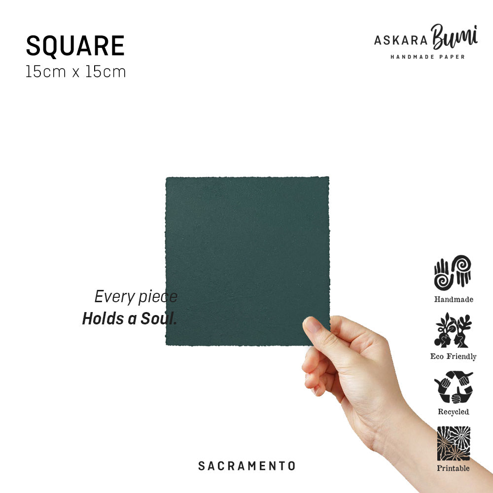 Kertas Handmade Daur Ulang Sacramento