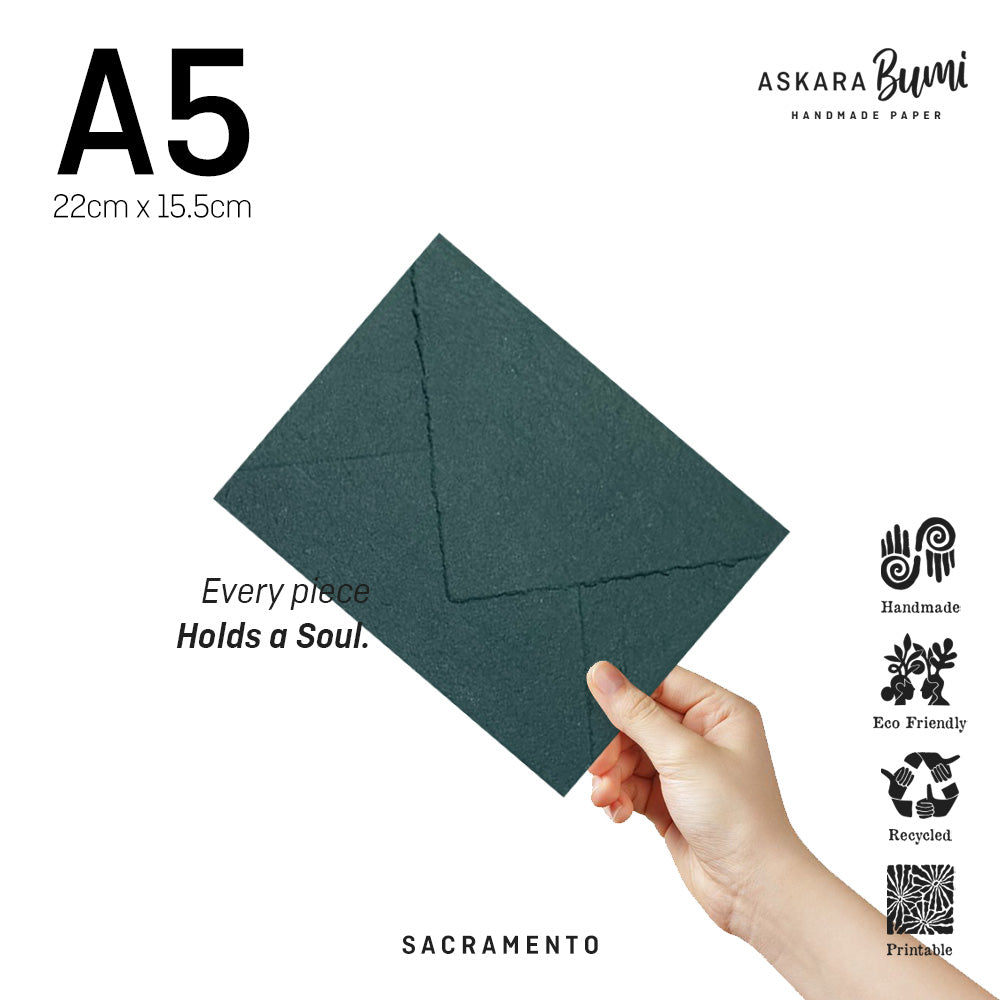 Amplop Handmade Daur Ulang Sacramento
