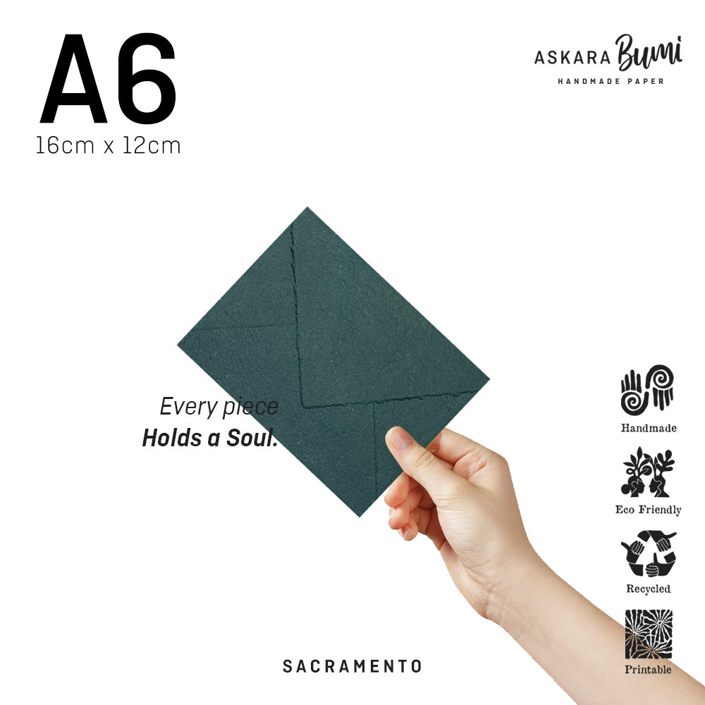 Amplop Handmade Daur Ulang Sacramento