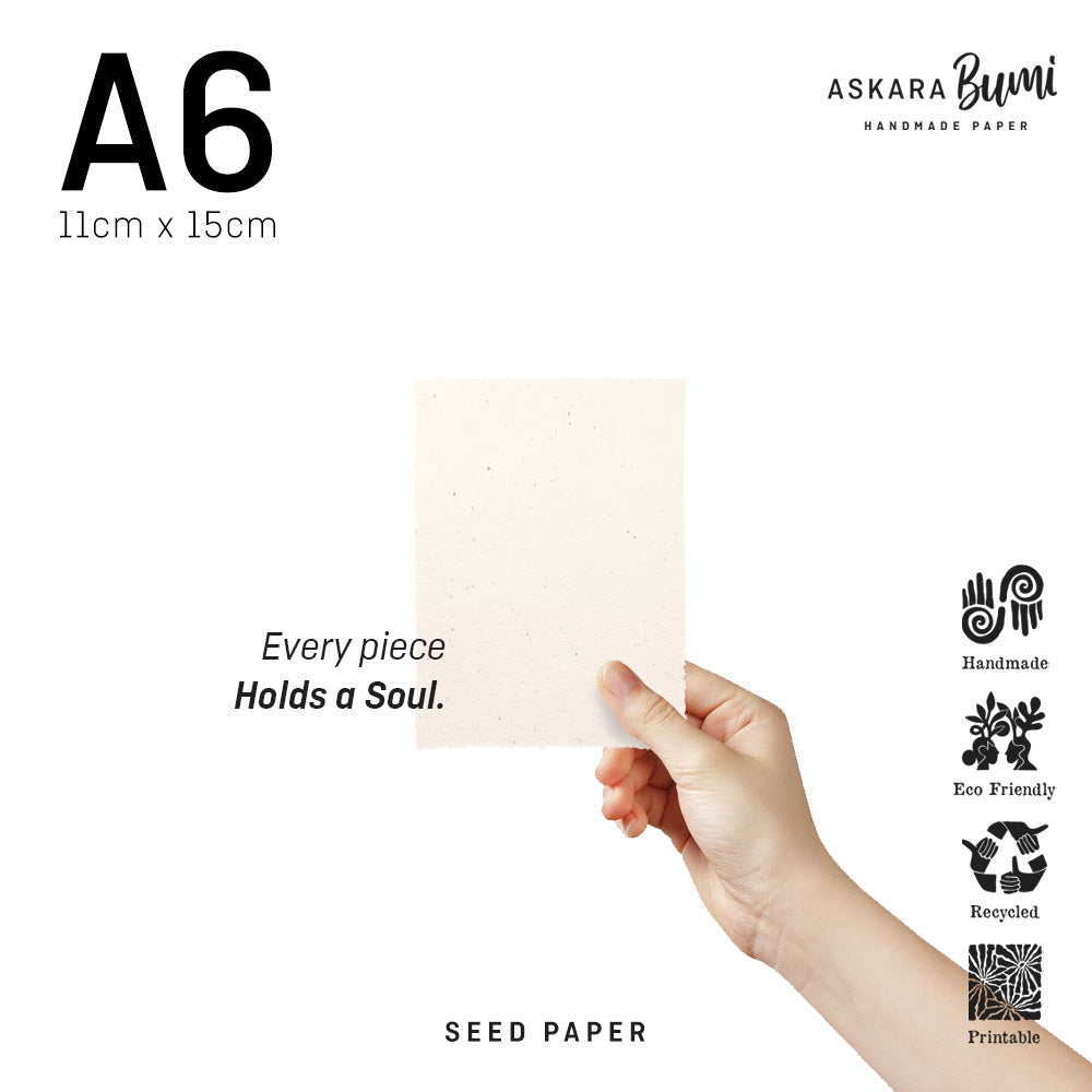 Kertas Benih Plantable Seed Paper