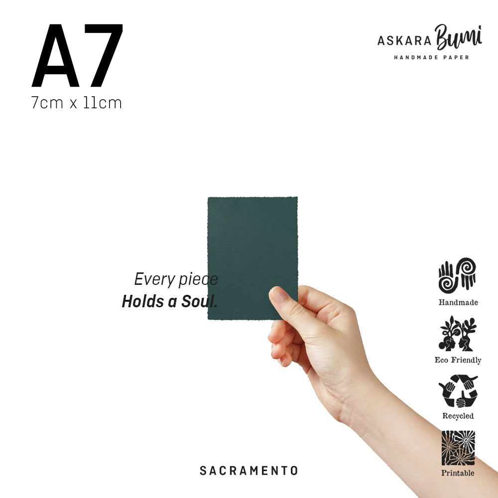 Kertas Handmade Daur Ulang Sacramento