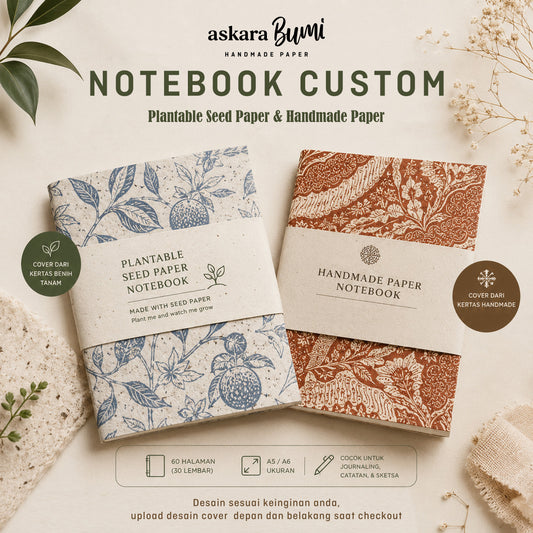 Custom Handmade Notebook