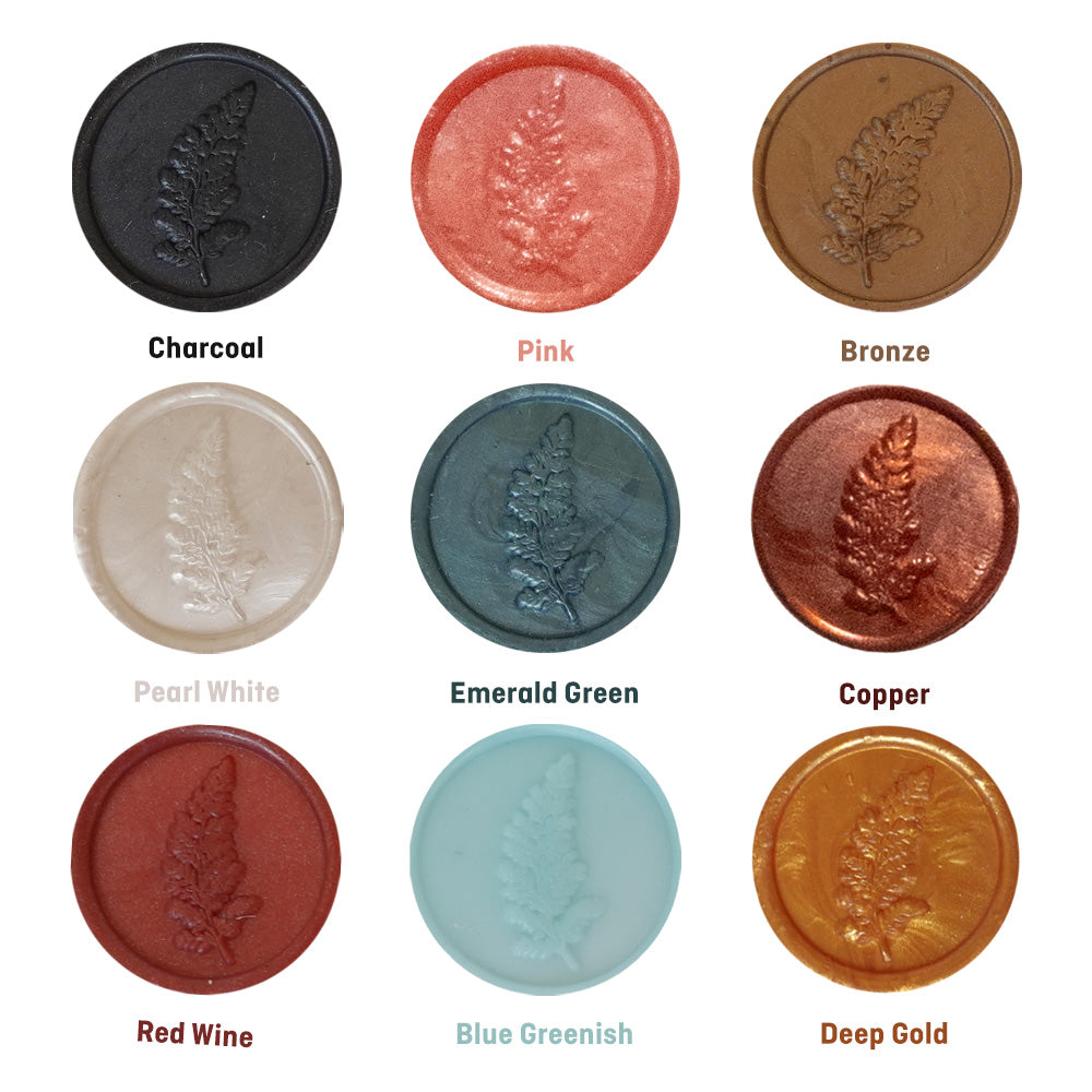 Seal Wax Coin Handmade - Ready to Use (Sudah Termasuk Double Tape)