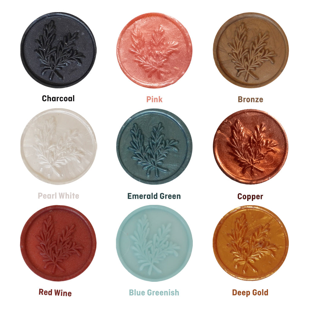 Seal Wax Coin Handmade - Ready to Use (Sudah Termasuk Double Tape)