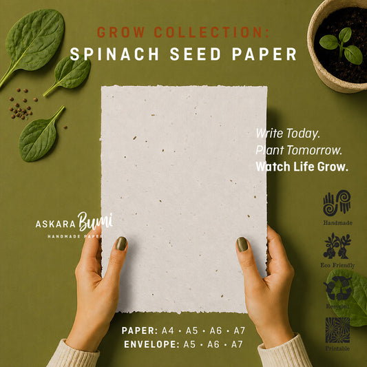 Kertas Benih Plantable Seed Paper