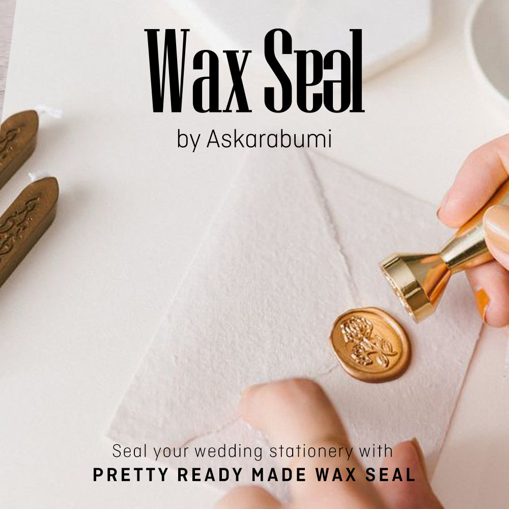 Seal Wax Coin Handmade - Ready to Use (Sudah Termasuk Double Tape)